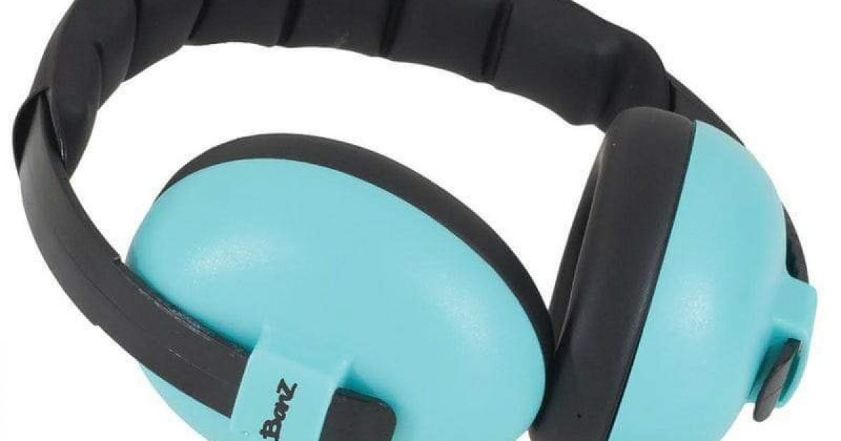 Mother Goose Baby Banz Ear Muff Baby Aqua
