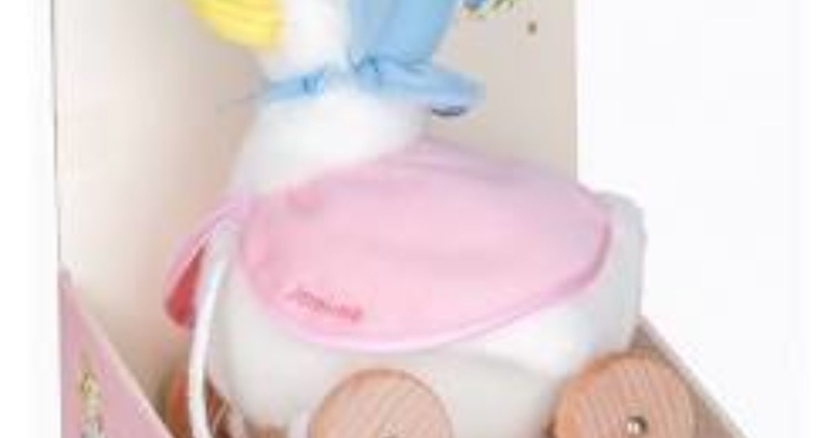 JEMIMA PUDDLE DUCK pull along Mother Goose